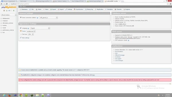 PhPmyadmin