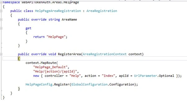 Areas in your application