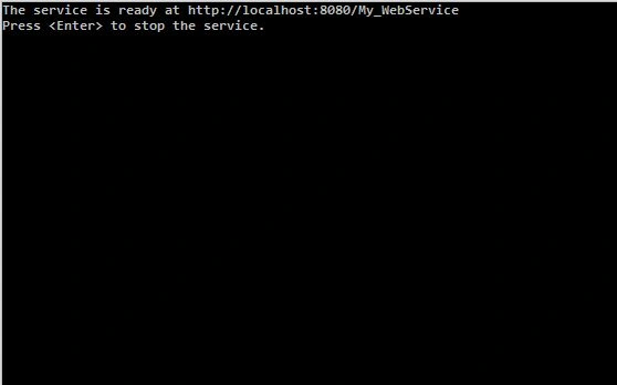 web service server 