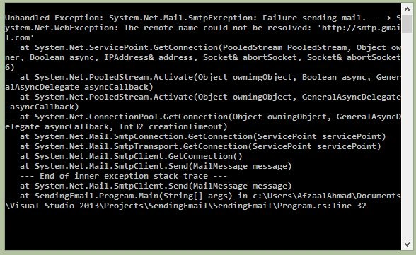 SMTP hostname
