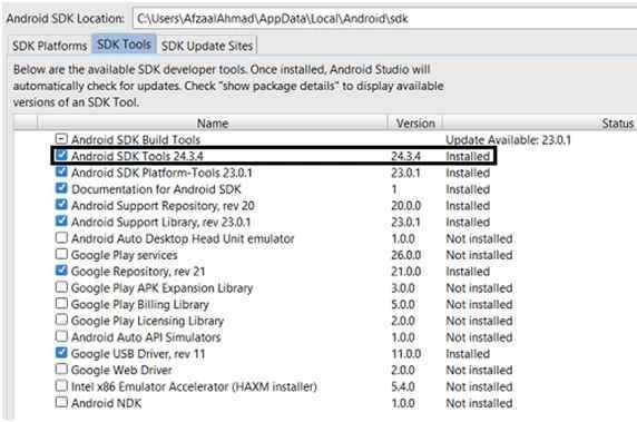 Android SDK Tools
