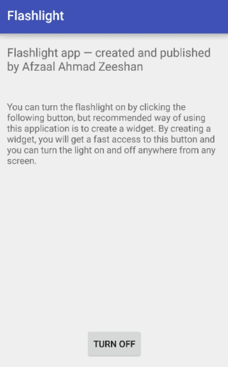 flashlight