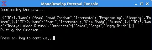 Console