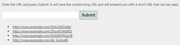 enter url