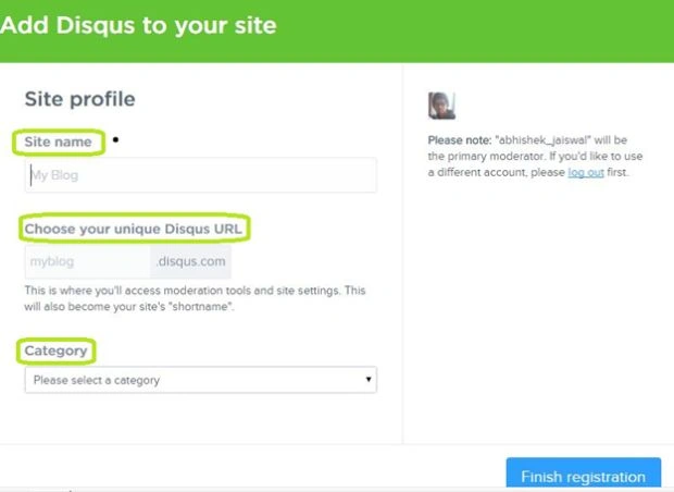 *site profile