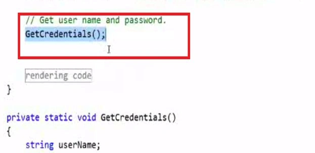 METHOD SIGNATURE
