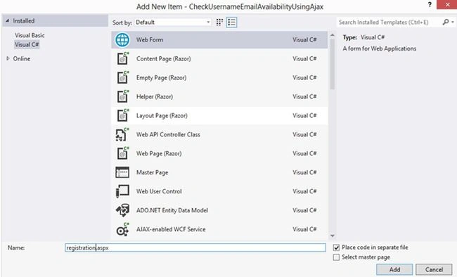 add webform