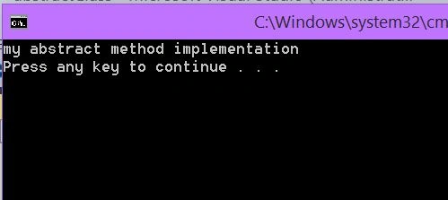 console