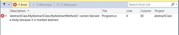error
