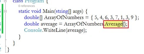 get the average in LINQ
