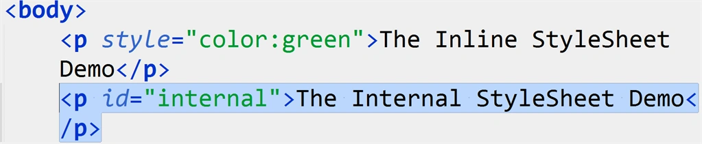 internal green style