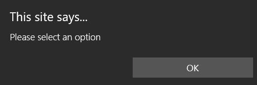 Click the button