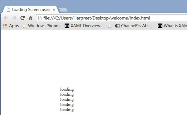Refresh the page
