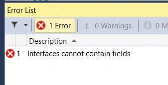 get any error
