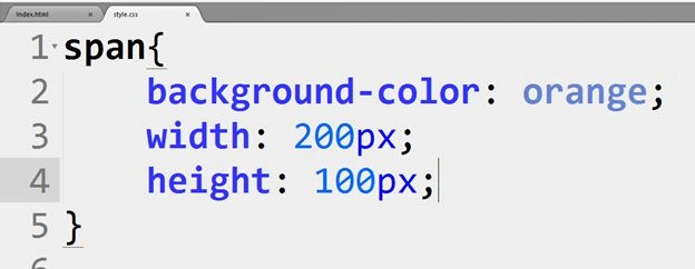 default elements