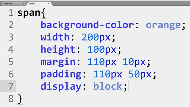 display property