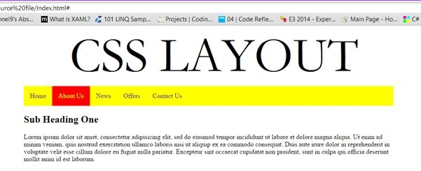 text colour