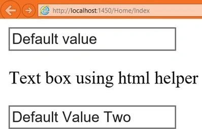 Default value two
