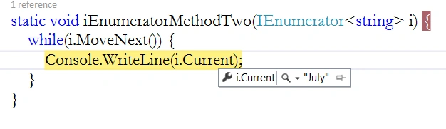 IEnumerable VS IEnumerator in C#