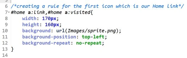 add a home icon
