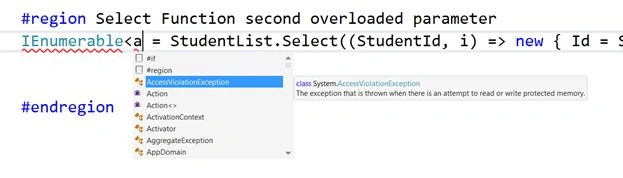 create an object