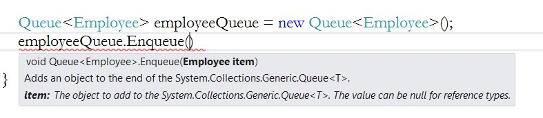 Queue And Stack Collection Classes In C#