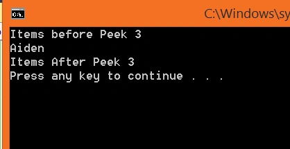 Queue And Stack Collection Classes In C#