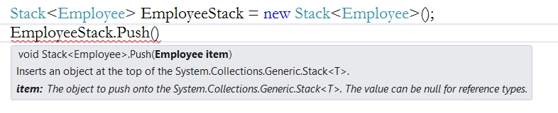 Queue And Stack Collection Classes In C#