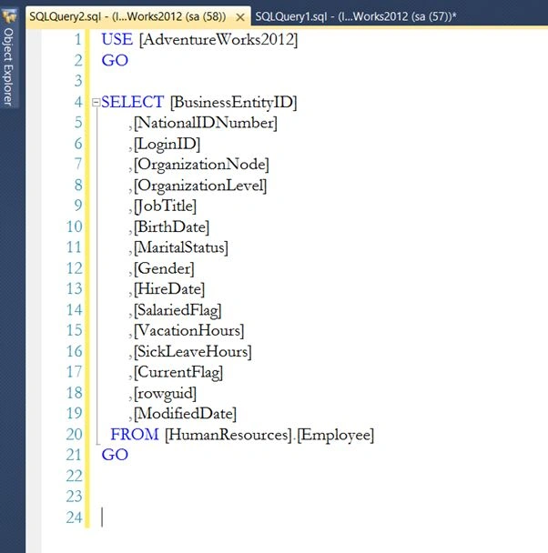 SELECT query