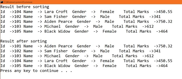 CompareTo method