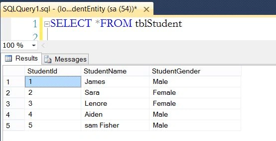 tblStudent