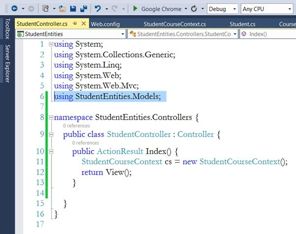 Namespace first