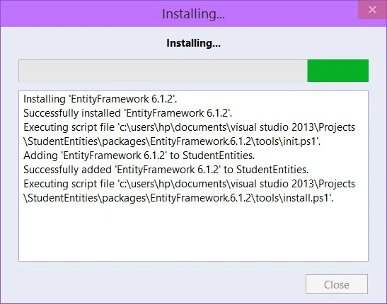 Installed