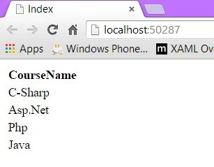 Run application
