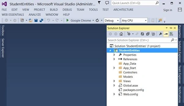 Solution Explorer