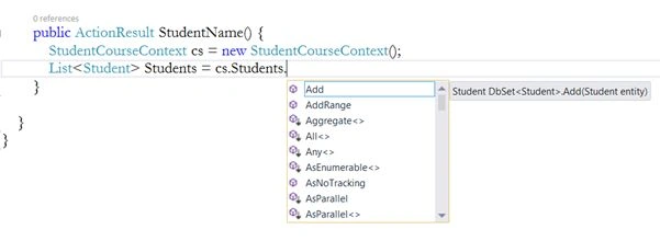 StudentController class