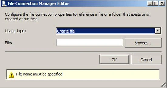 create file