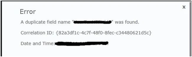 error