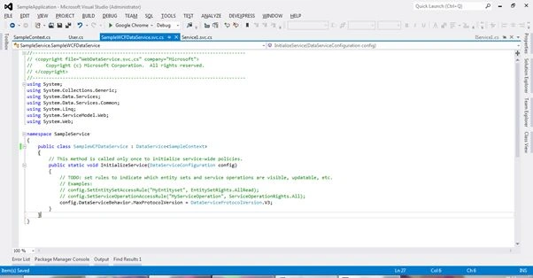 WCF Context Class