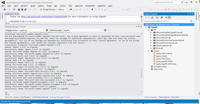 ASP.NET SingalR