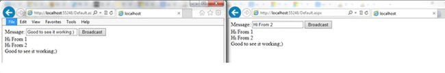 ASP.NET SingalR1