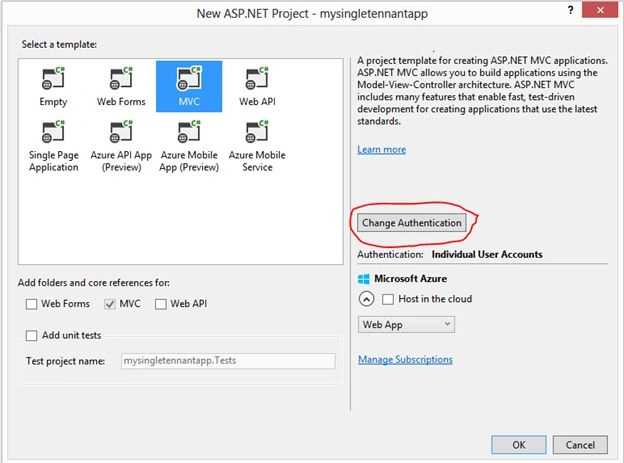 Change Authentication