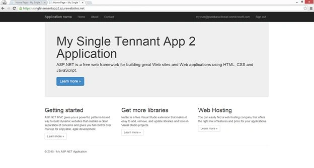 my single tennant app 2