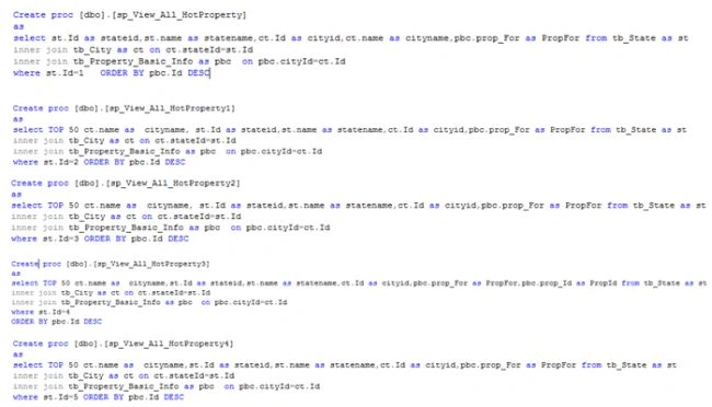 Stored Procedure