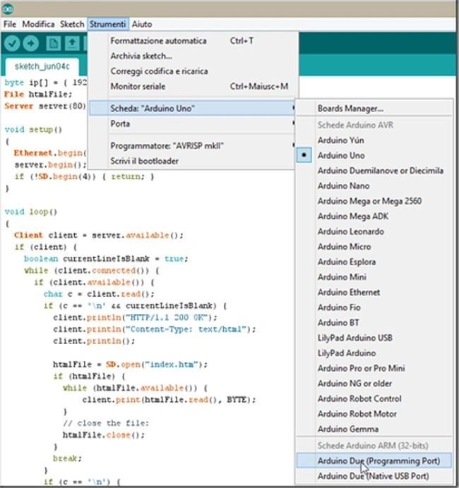 Programming Port