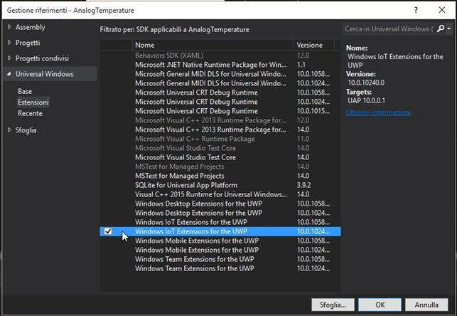 Management screen references