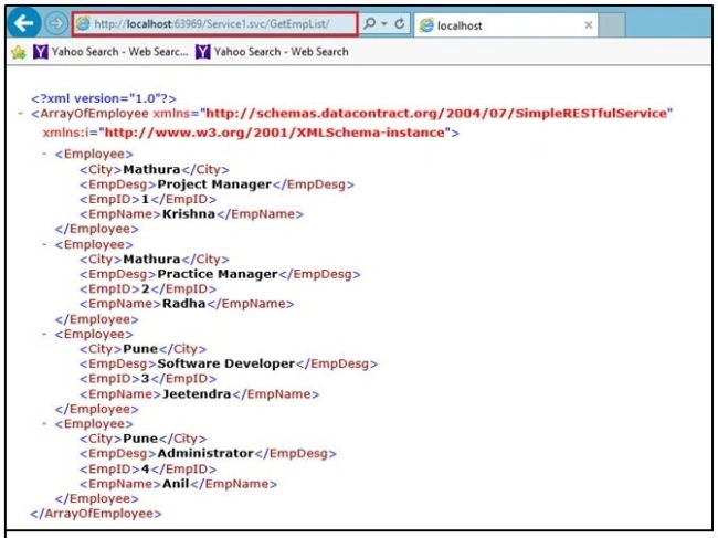 xml code
