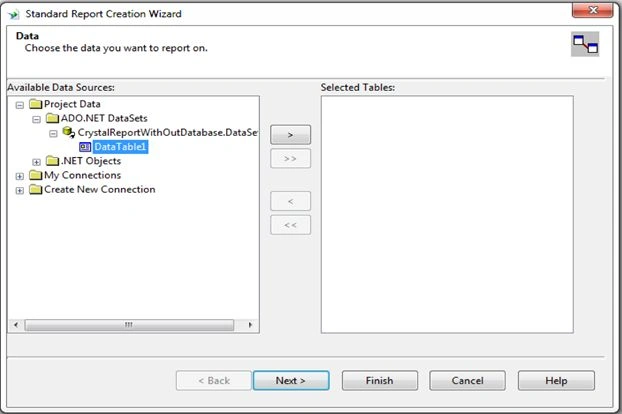 ADD New Crystal Reports