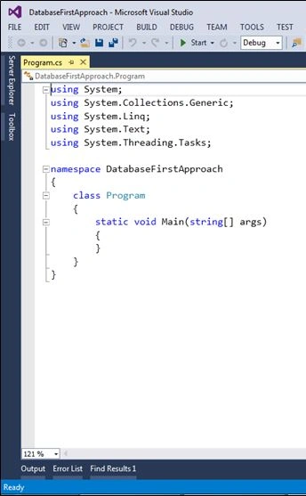 Program.cs page