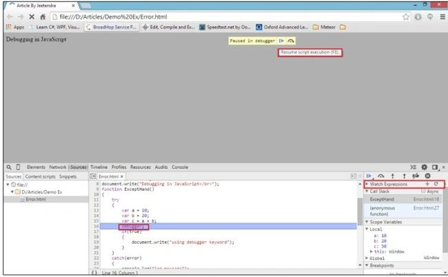 debugging